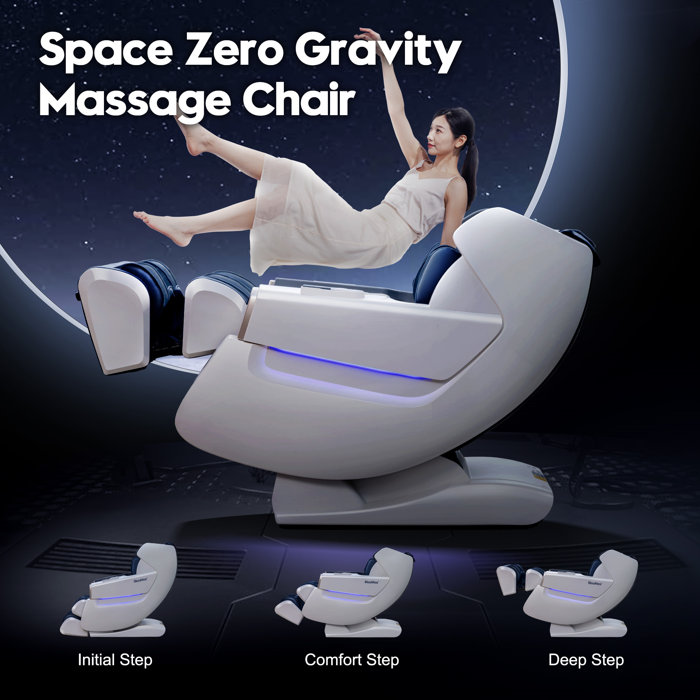 Iboomas Zero Gravity Massage Chair Full Body With Sl Track Heating